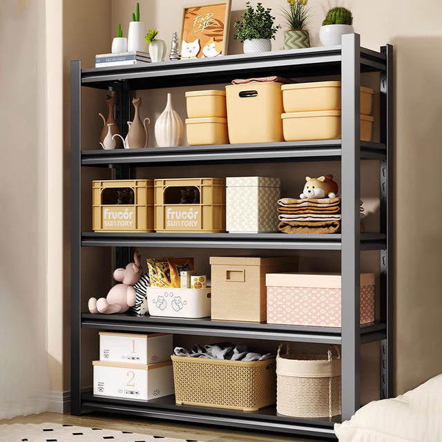Household shelf storage rack multi-layer floor-standing supermarket warehouse balcony storage rack utility room shelf storage storage rack