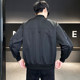 
Thin baseball uniform jacket men's spring and autumn style 2025 new flight suit large size versatile casual executive men's jacket