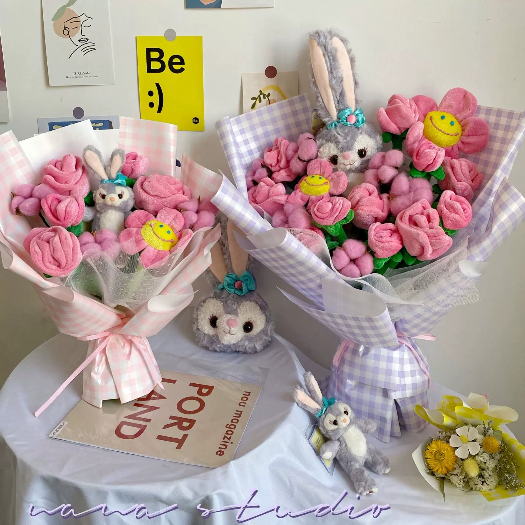 毕业熊花束 新人首单立减十元 21年10月 淘宝海外