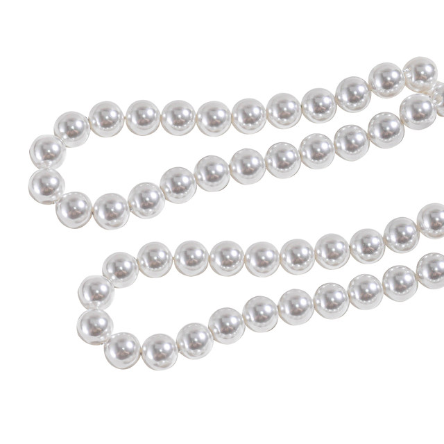 Shijia Pearl Pure Natural Freshwater Imitation Pearl Loose Beads Porous Rice Beads DIY Necklace String Beads