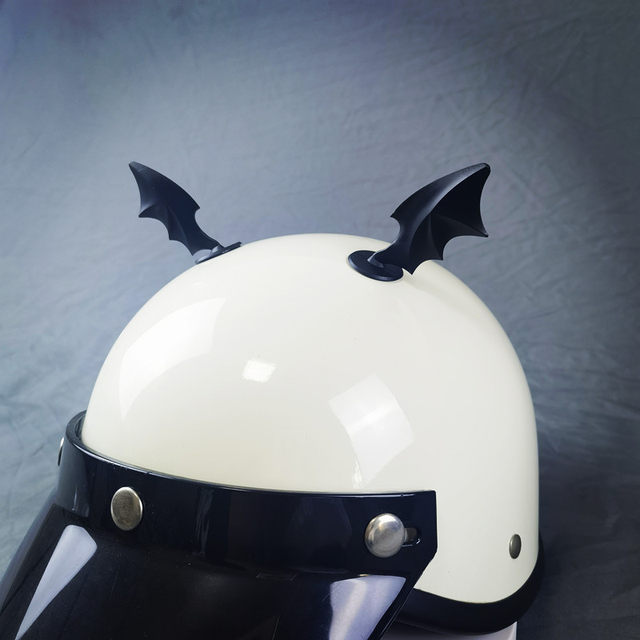 Electric car decoration bamboo dragonfly cat ears calf horns helmet decoration small accessories windmill personality cute accessories