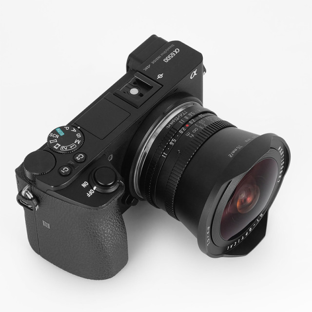 Mingjiang Optical 7.5mm f2.0 fish eye lens suitable for Fuji Canon R50 Panasonic Nikon Z30 Sony Micro Single
