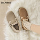 
Daphne plus velvet Birkenstock shoes for women 2025 new autumn and winter cotton shoes Birkenstock warm snow boots slip-on shoes
