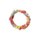 Colorful dot plush hair band for women, high elastic hair tie, rubber band headband, does not hurt hair, durable children's hair band headwear