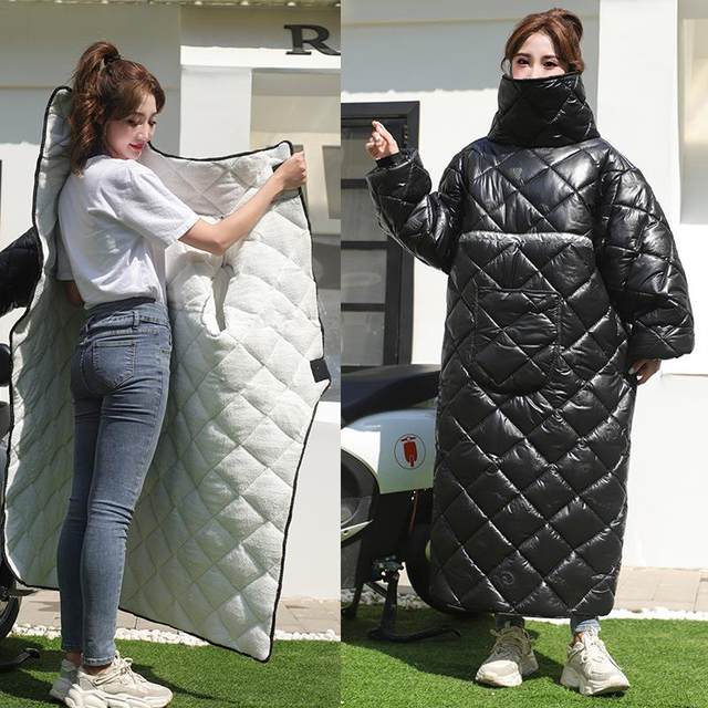 Electric vehicle windshield quilt, winter riding waist protector, motorcycle windshield, windshield, super thick warm knee plus velvet PU