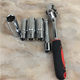 Auto repair big fly ratchet wrench 1/2 extended extension rod 12.5 socket hexagonal short socket 171921 tire wrench
