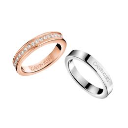 Calvin Klein Kevin Clayhook Nurse CK Starful Couple Ring Seven Eve Valentine's Day Gift