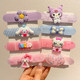 Children's cute bangs stickers for broken hair, baby's hair does not hurt, Velcro hairpins, girls' hair accessories on the back of the head