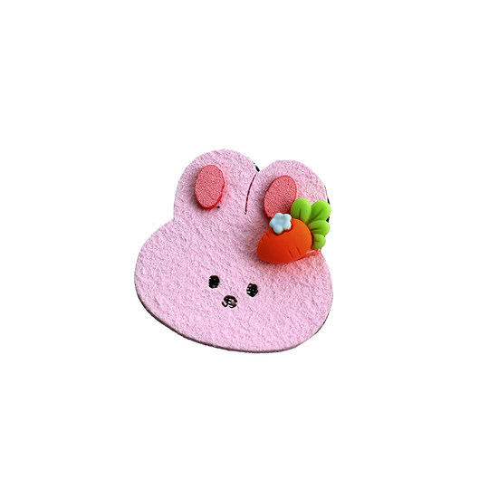 Children's cartoon sticky hair finishing artifact girl's forehead bangs post little girl's hair Velcro hair accessories
