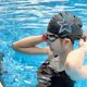 Swimming cap for women waterproof, long hair, silicone, high-value pu professional swimming cap, plus swimming equipment