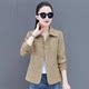 2024 Spring and Autumn New Fashion Mom Clothing Little Flavor Jacket Women's Versatile Slim Suit Middle-aged and Elderly Fashionable Top
