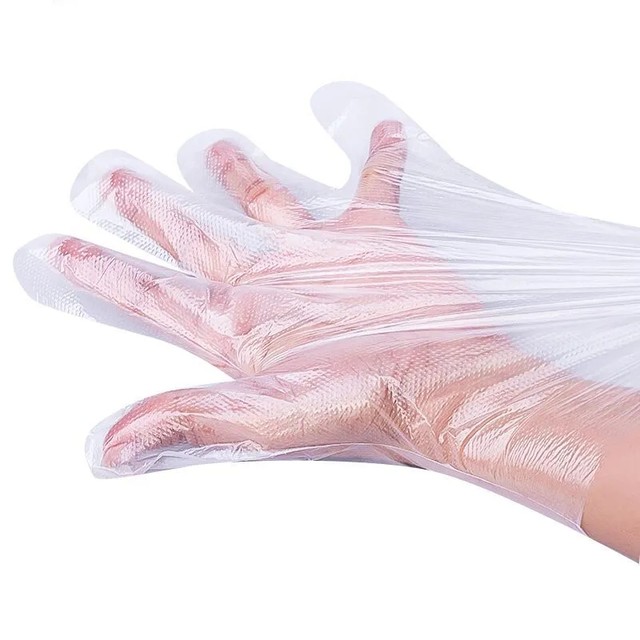 Disposable gloves food grade special tpe plastic commercial thickened durable kitchen pvc catering removable box