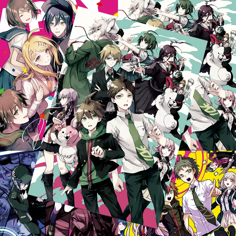 弹丸论破海报狛枝七海千秋盾子二次元游戏动漫周边宿舍