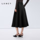 LANCY/Langzi 2025 Spring New High-end High-waist A-line Slim Mid-Long Umbrella Skirt Versatile Commuter Skirt
