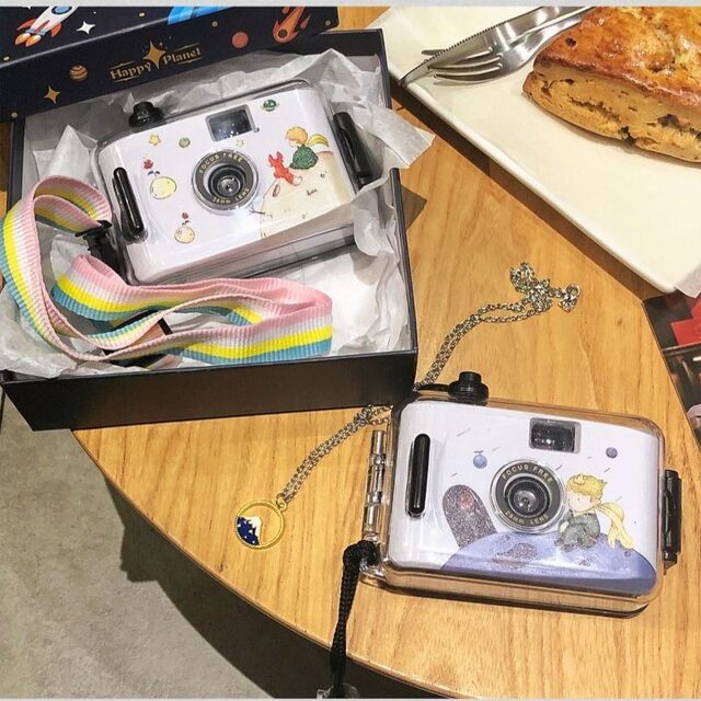 Polaroid point-and-shoot camera film, a thoughtful birthday gift for girls and students, entry-level affordable body-worn camera