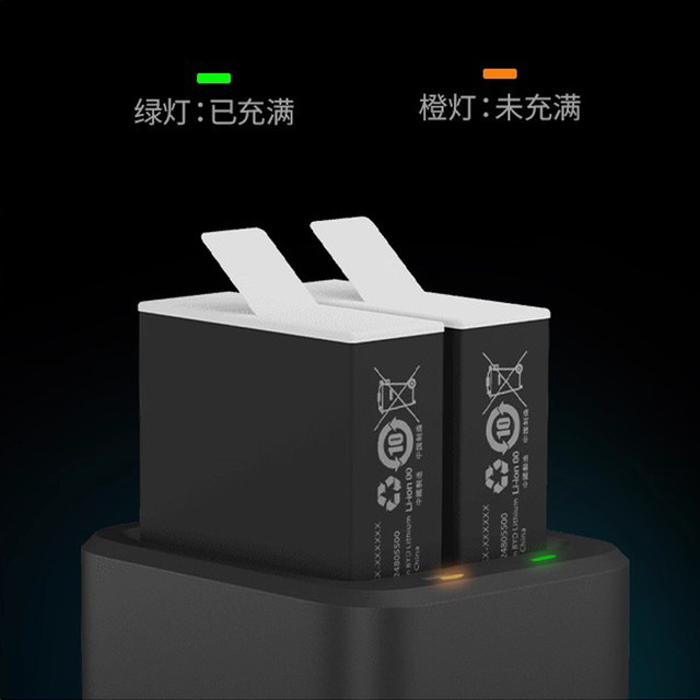 GoPro sports camera accessories Dual battery charger + 2 Enduro batteries HERO12/11/10/9