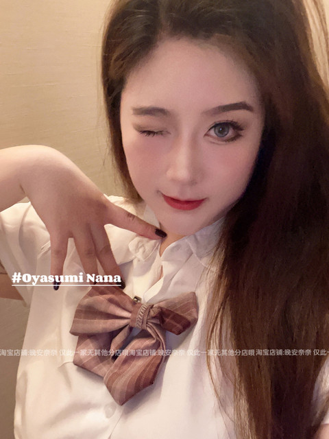 Good night Nana LA schoolgirl, slightly fat DY American campus student outfit, pure JK miniskirt uniform set
