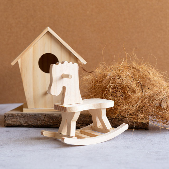 Children's woodworking material package kindergarten diy handmade model airplane car semi-finished product wood workshop course