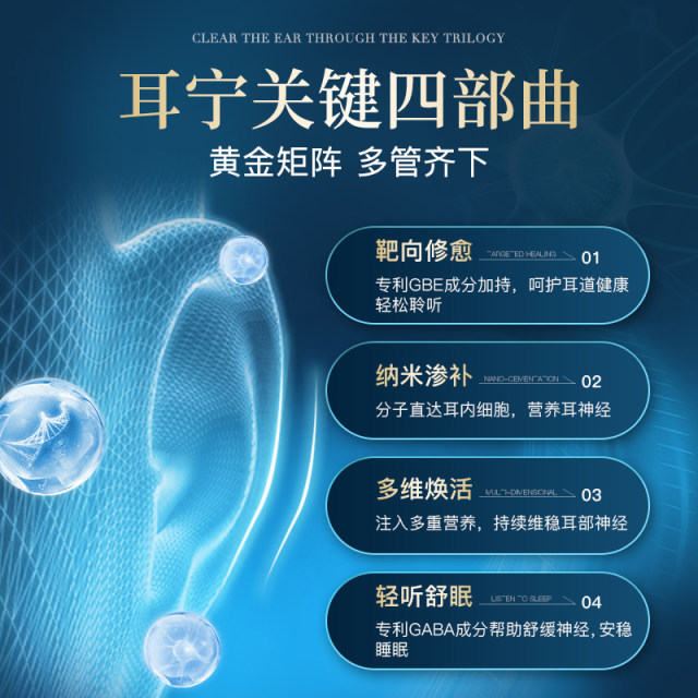 Fakiro Shulikang focuses on ear health care tablets to improve ear discomfort ear hearing and easy listening