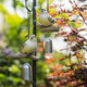 Juhan resin bird bell wind chime garden ornaments outdoor gardening pendants villa wall hanging garden decoration garden decoration