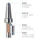 500 soldering iron head 150W high frequency electric soldering iron head 205H Luo iron head high frequency soldering station soldering tip 500-K blade tip