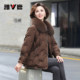 Yalu middle-aged and elderly fox large fur collar light down jacket female mother 2025 winter new warm casual jacket