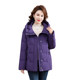Yalu Middle-aged Mom Down Jacket Women's 2025 Winter Style Thickened Short Hooded Warm Jacket
