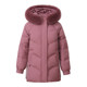 Yalu 2025 winter new mid-length mother down jacket for women's fashionable winter thickened large-collar jacket

