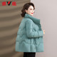 Yalu Mama Down Jacket Winter 2025 New Thickened Warm Red Birth Year Jacket for Middle-aged and Elderly Women