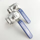 201 304 stainless steel two-piece medium-sized ball valve 2PC internal thread internal wire water switch valve 4 minutes 6 minutes 1 inch