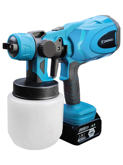 Mini electric spray gun rechargeable latex paint spray machine ...