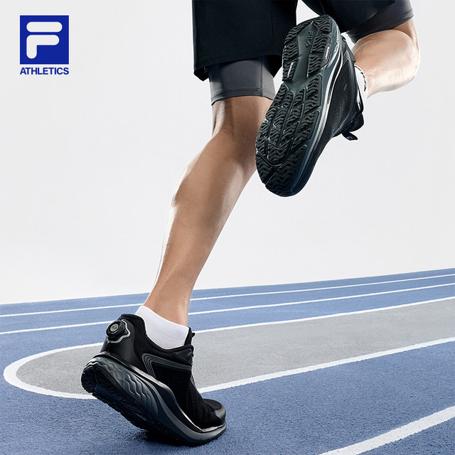FILA Fila official men's shoes BOA NUVOLE 2 road running shoes 2025 summer new soft cloud shoes 2 sports shoes