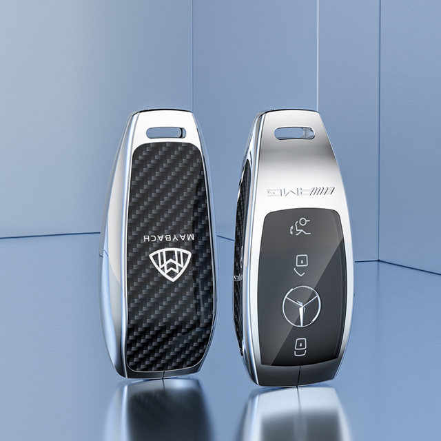 Suitable for Mercedes-Benz Maybach key cover new S-class S400L car S450L buckle S480L high-end men's and women's key bag