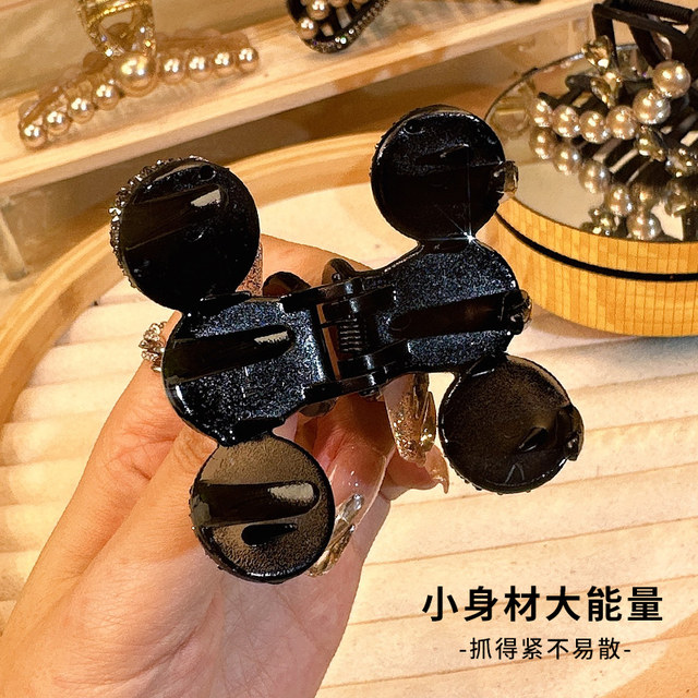 Half-tied hair clip for women 2025 new high-end hair clip back head hair clip headdress small scratch clip small size