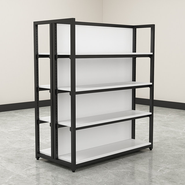 Island cabinet double-sided display table cosmetics display cabinet mother and baby store product display rack supermarket shelf storage rack