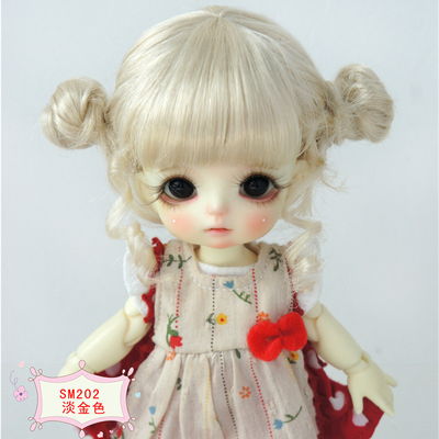 taobao agent Juyusu BJD ceramic doll wig OB11 baby uses a horse -haired 