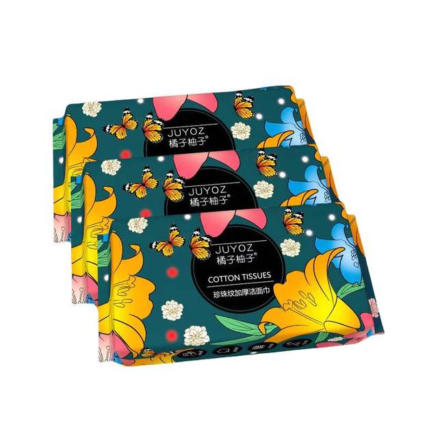 50-pack disposable face washcloth, removable, soft and non-shedding