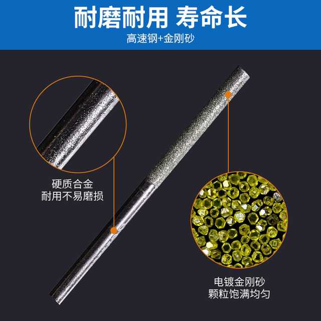 Vajrayana Jade Stone Pole Point Extended Disposal Drilling Drilling Drilling Poor Jade Emerald Drilling Pole Ponch Eye