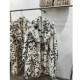 Imitation of fur grass autumn and winter leopard thickened female imitation mink velvet jacket temperament long lapel hair hair coat coat
