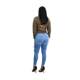 PT8310 spring European and American jeans for women Amazon spot ripped fashion tight denim pants new style

