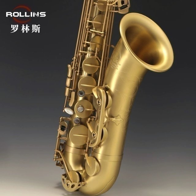 ROLLINS French Rollins B-flat tenor saxophone x3 saxophone instrument x5 saxophone style
