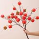 Simulated persimmon decoration ornaments persimmons Ruyi branches green plants high-end new year dried flowers bouquet living room flower arrangement
