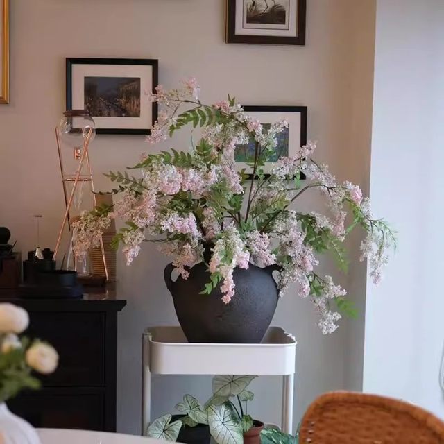 
High-grade Sophora japonica flower artificial flower decoration ornament flower landscaping flower immortal flower plastic flower decorative flower silk flower