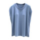 2024 new T-shirt with chest pad for women's summer thin modal sleeveless top loose and versatile without wearing bra base