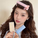 Eight-character bangs fixed artifact air curly hair tube female forehead hair root fluffy clip high cranial top hair card headdress hair accessories
