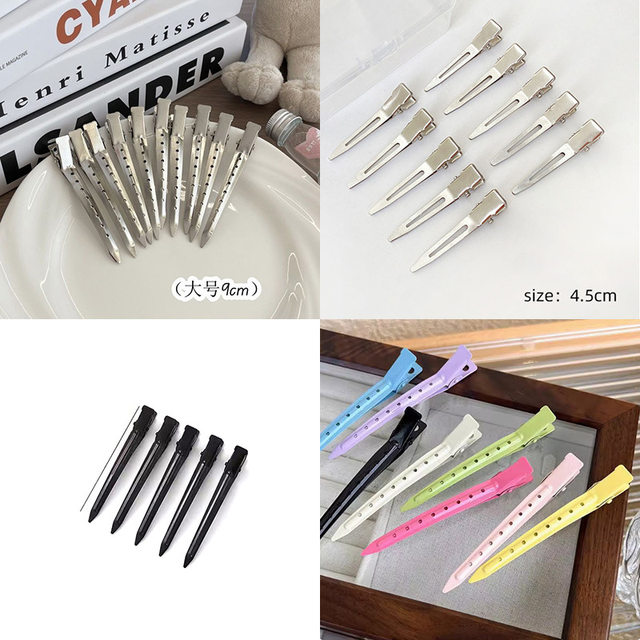 
10 hair root fluffy clips, side bangs, makeup styling, traceless hair clips, high skull artifact, duckbill clip hair clips