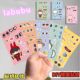 Labubu dressing puzzle stickers for children's handmade manual DIY creative puzzle dress kindergarten stickers