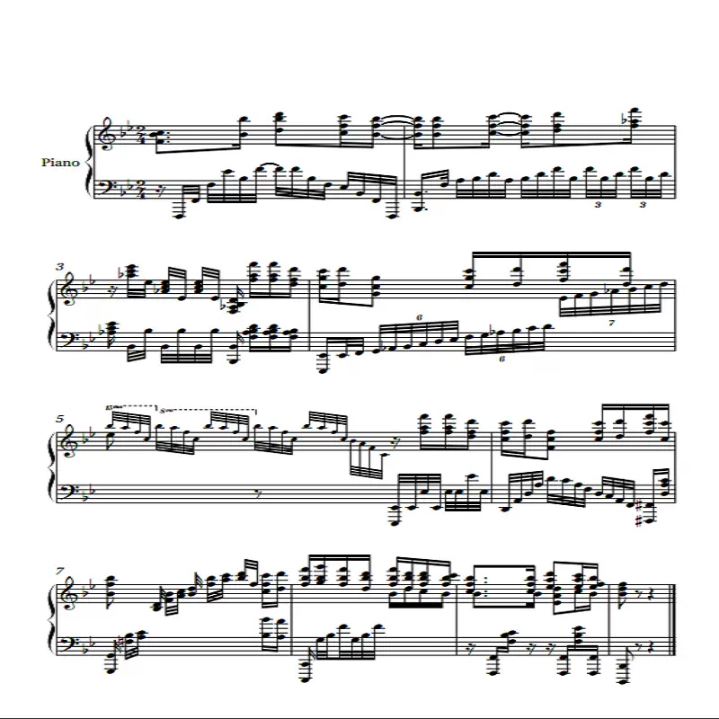 青花瓷钢琴谱 新人首单立减十元 21年11月 淘宝海外