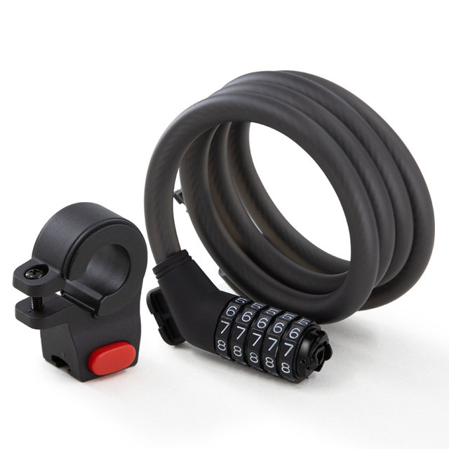 Ninebot No. 9 electric scooter password lock Five-digit password security high-strength wire lock anti-theft lock