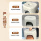 Small stool for household plastic stool non-slip sturdy and durable living room tea table stool children's bathing bench stool bathroom stool